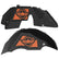 Jeep JL Aluminum "Winged Star" Front and Rear Inner Fenders