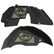 Jeep JL Aluminum "Winged Star" Front and Rear Inner Fenders