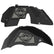 Jeep JL Aluminum "Winged Star" Front and Rear Inner Fenders