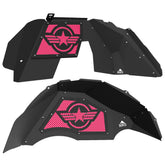 Jeep JL Aluminum "Winged Star" Front and Rear Inner Fenders