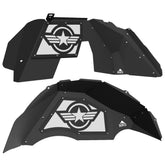 Jeep JL Aluminum "Winged Star" Front and Rear Inner Fenders