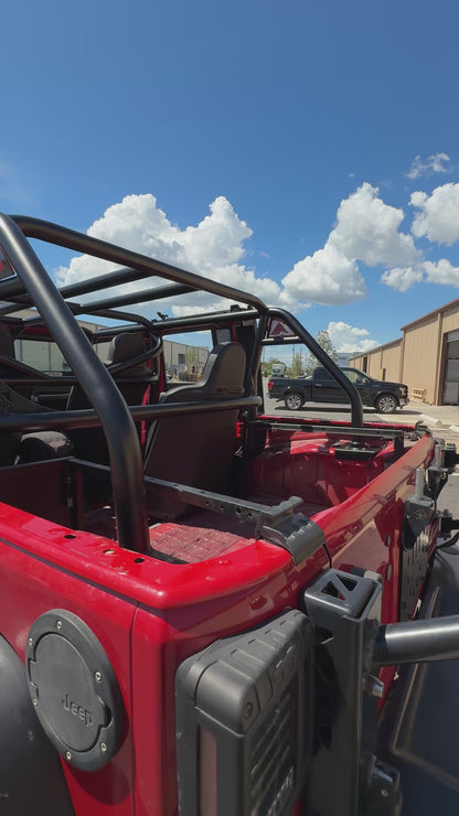 Custom Built Jeep Roll Cage - Frame Mounted