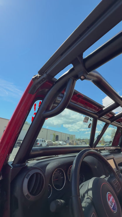 Custom Built Jeep Roll Cage - Frame Mounted