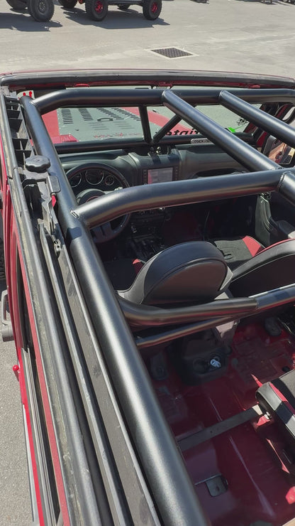 Custom Built Jeep Roll Cage - Frame Mounted