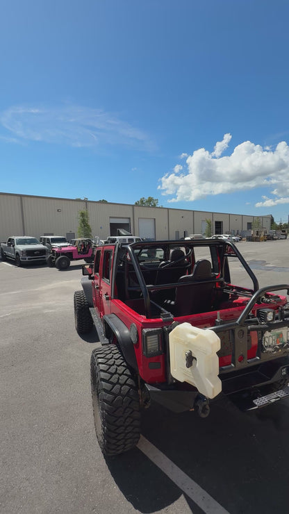 Custom Built Jeep Roll Cage - Frame Mounted