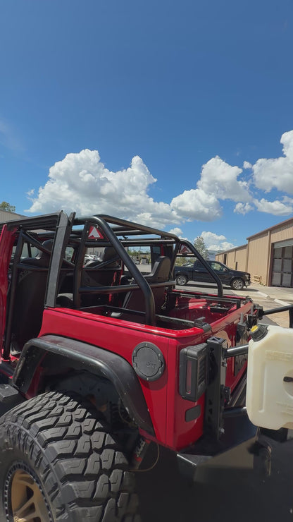 Custom Built Jeep Roll Cage - Frame Mounted