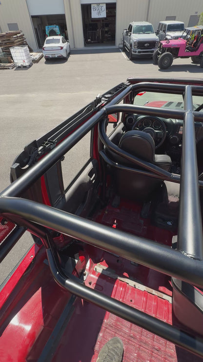 Custom Built Jeep Roll Cage - Frame Mounted