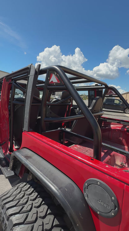 Custom Built Jeep Roll Cage - Frame Mounted