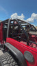 Custom Built Jeep Roll Cage - Frame Mounted
