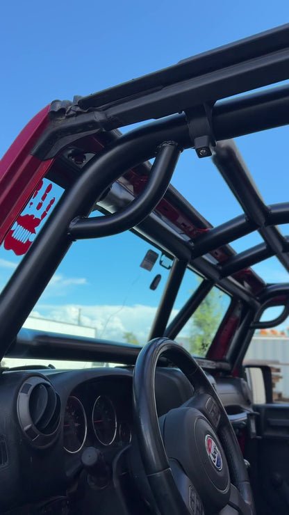 Custom Built Jeep Roll Cage - Frame Mounted