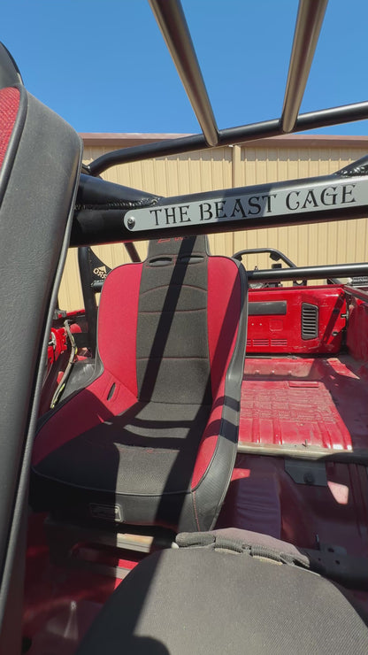 Custom Built Jeep Roll Cage - Frame Mounted